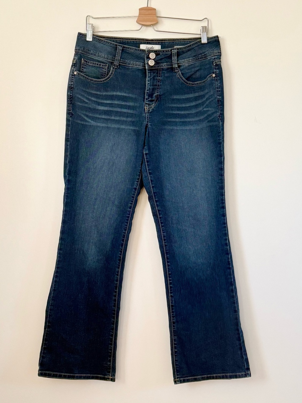 Angels Women's Dark Blue Bootcut Jeans